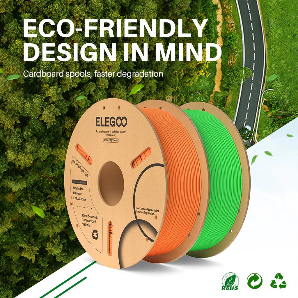 Elegoo PLA Filament 1.75mm – 1 kg - Sea Green - 3D Klubben