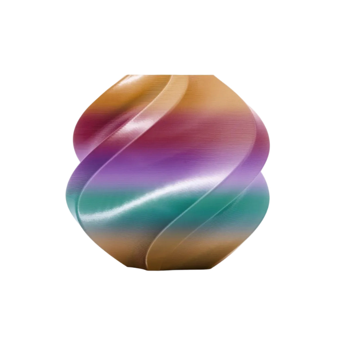 Bambu Lab PLA Silk Multi - Color 1kg - South Beach - Spole - 3D Klubben