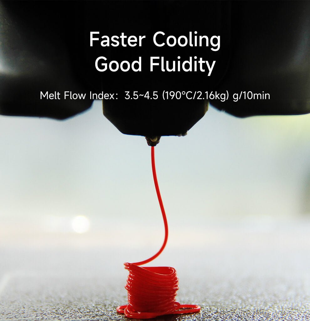 eSUN PLA Basic Brannbil Rød 1.75mm / 1000g - 3D Klubben