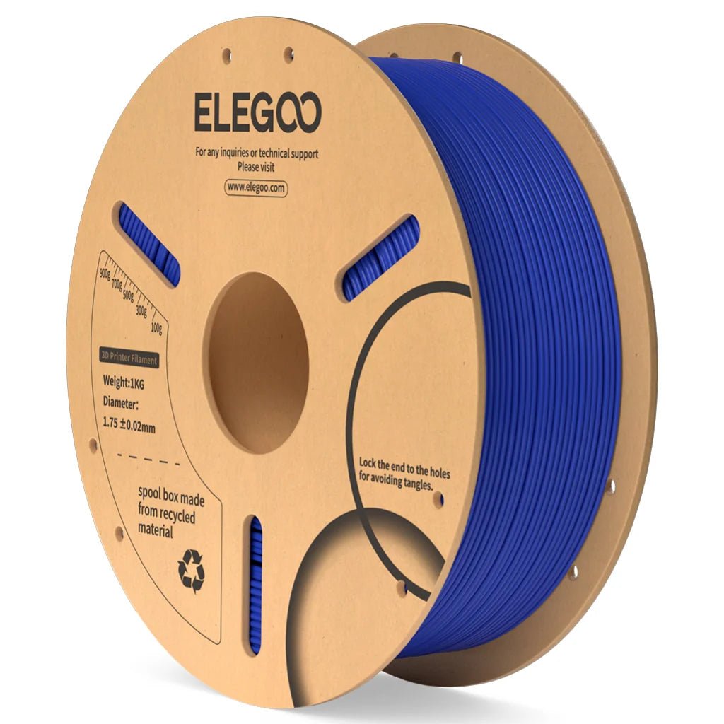 Elegoo PLA Filament 1.75mm – 1 kg - Dark Blue - 3D Klubben
