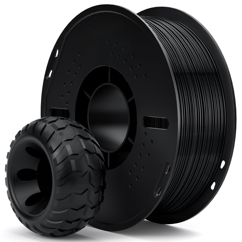 Elegoo TPU 95A 1kg - Sort - 3D Klubben