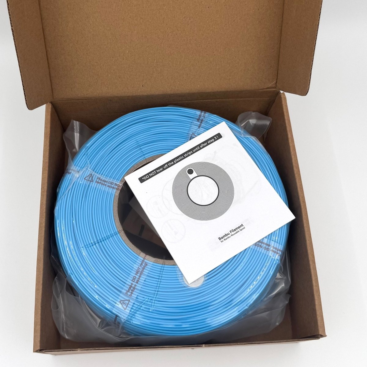 Bambu Lab ABS - Profesjonelt 3D - printer filament for krevende prosjekter (1 kg) - Olive - Refill - 3D Klubben