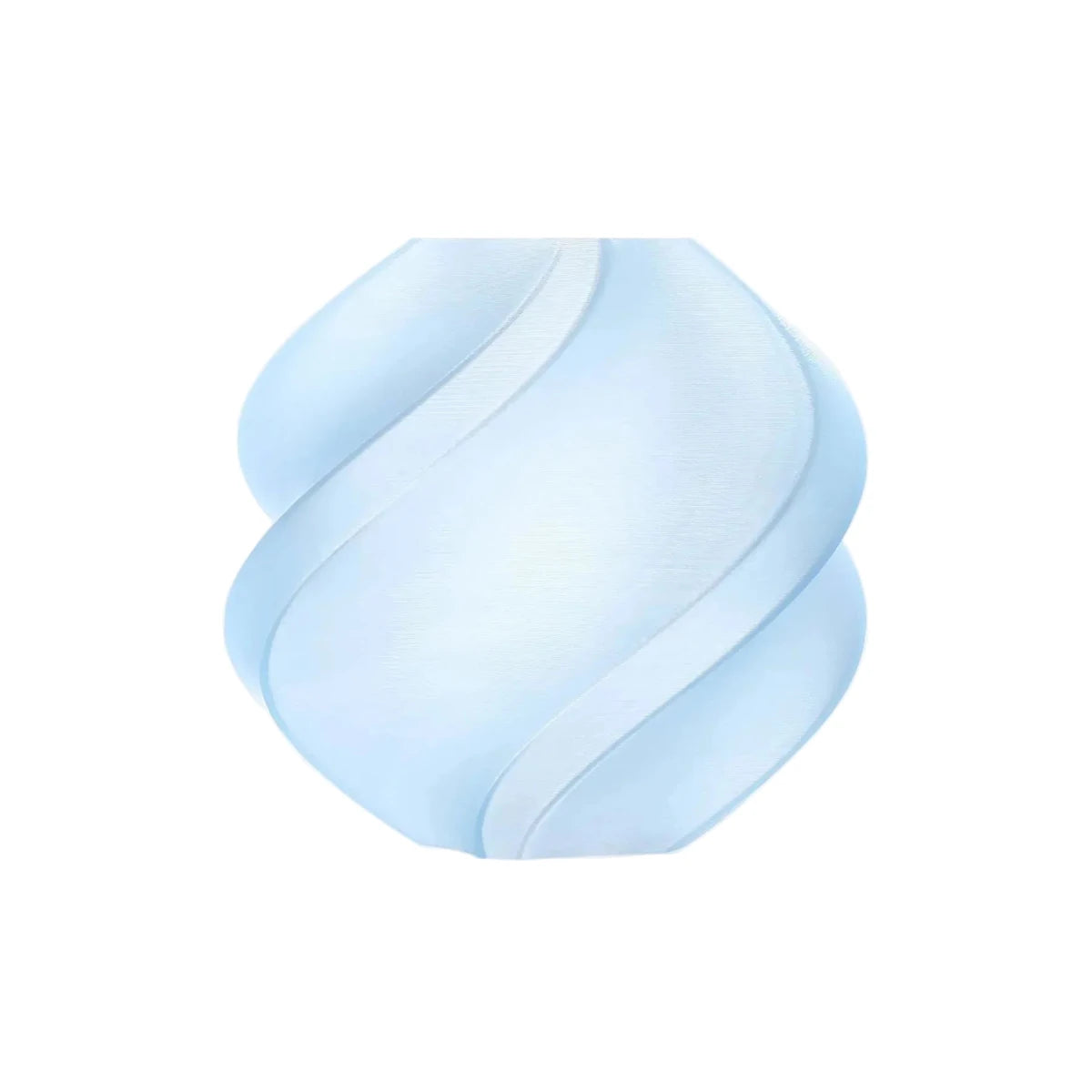Bambu Lab PLA Translucent – 1 kg - Ice Blue - Spole - 3D Klubben