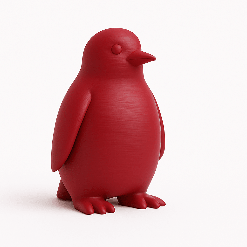Bambu Lab PLA Basic - Høykvalitets 3D - printer filament (1 kg) - BL MAROON RED - Refill - 3D Klubben