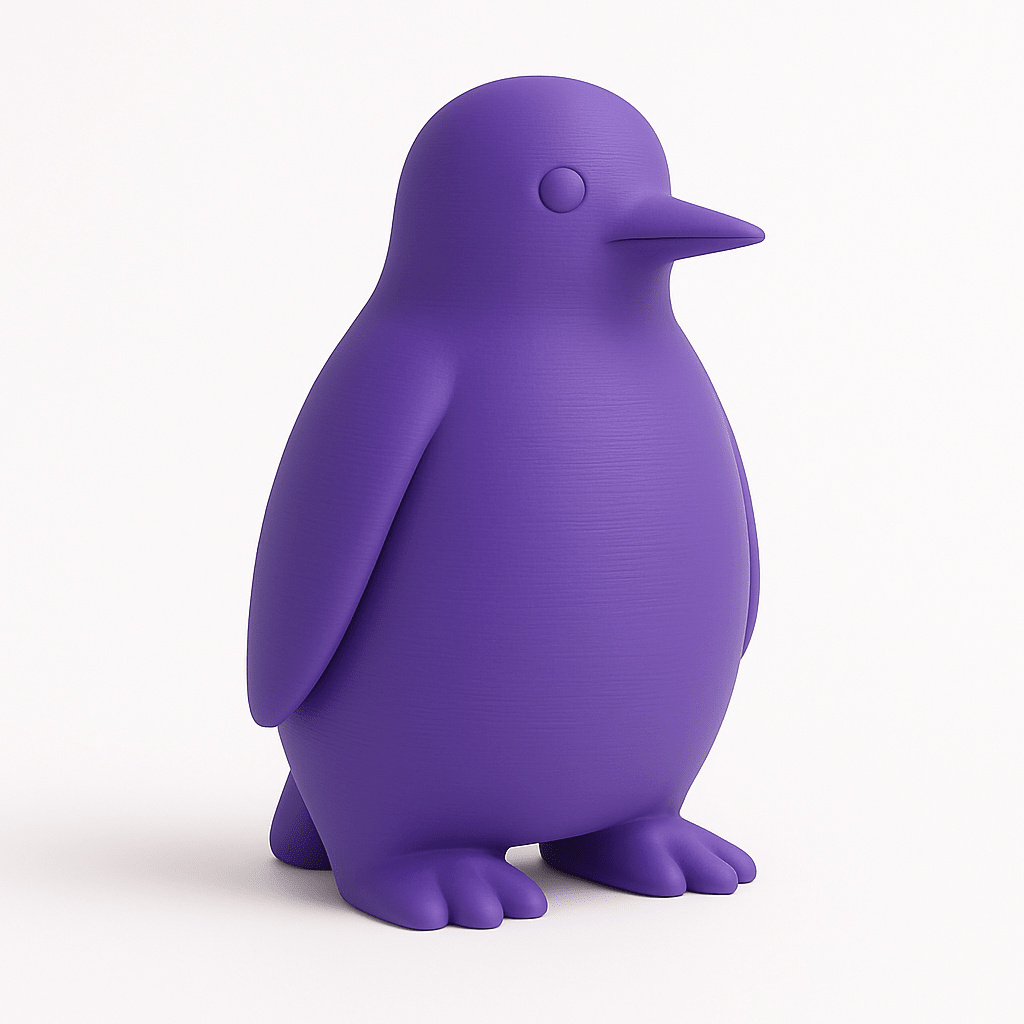 Bambu Lab PLA Basic - Høykvalitets 3D - printer filament (1 kg) - BL PURPLE - Refill - 3D Klubben