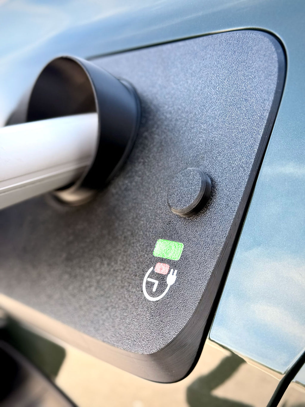 Citroën ë-C3 Aircross lader med snødeksel montert