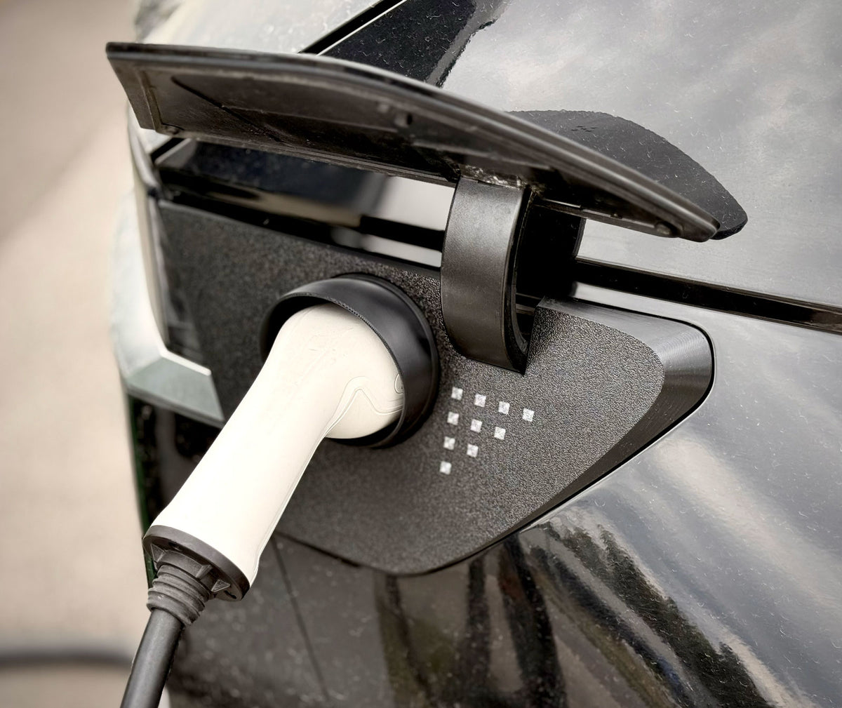 Snødeksel for Hyundai Ioniq 5 med magnetfeste – detalj