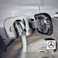 Snødeksel til ladeport på Mercedes-Benz EQC – CCS